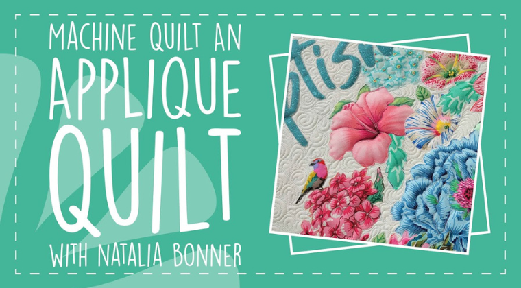 Machine Quilt A Love Day Quilt with Natalia Bonner – Piece N Quilt