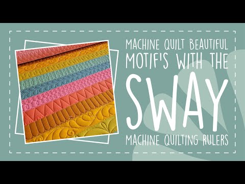 Sway 3 Machine Quilting Ruler – Piece N Quilt