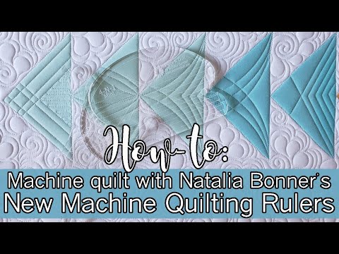 Machine Quilting Ruler 3in & 1-1/2in Quilt Patterns – Quilting Books  Patterns and Notions