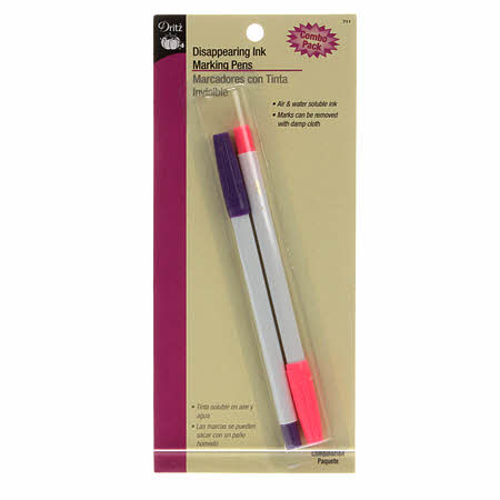 12pcs Disappearing Ink Fabric Marker Pen Marking and Tracing Tools